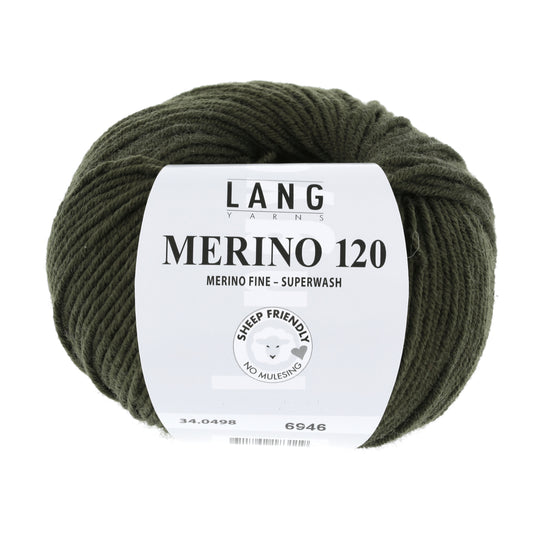 Lang Yarns Merino 120 Millitaire (34.0498)