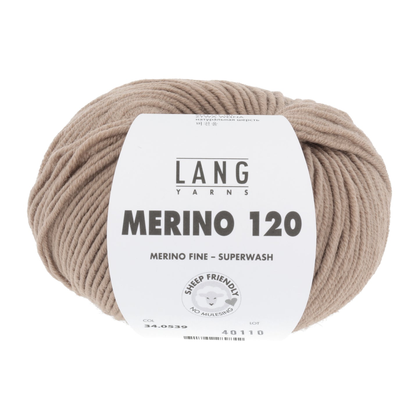 Lang Yarns Merino 120 Liver (34.0539)