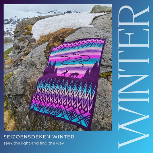 4 Seasons WINTER garenpakket  (A new day with overlay crochet)