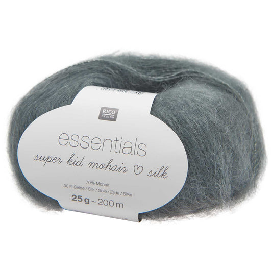 Rico Design Essentials Super Kid Mohair Loves Silk Sapphire (054)