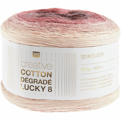Rico Design Creative Cotton Dégradé Lucky 8 Bessen (025)