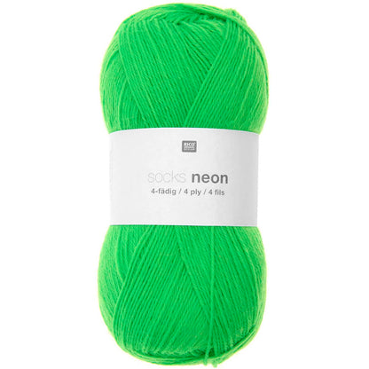 Rico Design Socks Neon Green (005)