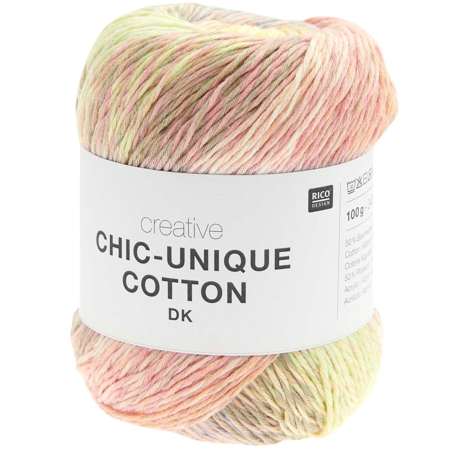 Rico Design Creative Chic-Unique Cotton dk Pastels (001)