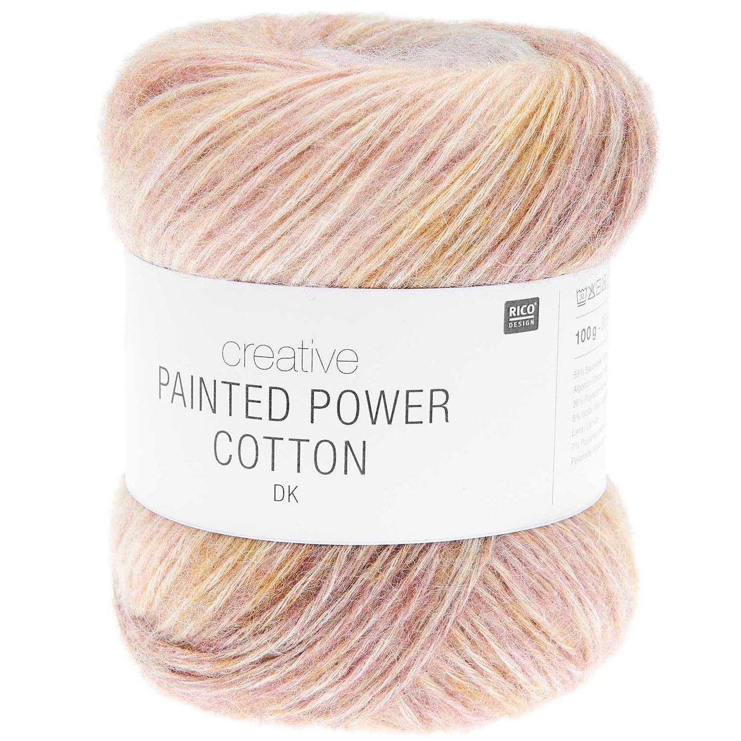 Rico Design Creative Painted Power Cotton DK Fresh Pink (001)