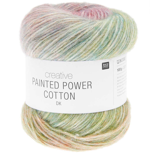 Rico Design Creative Painted Power Cotton DK Rainbow (004)