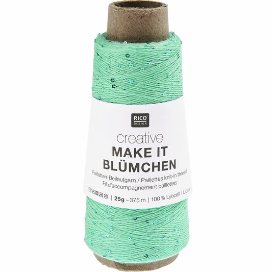 Rico Design Creative Make It Blümchen Turquoise (007)