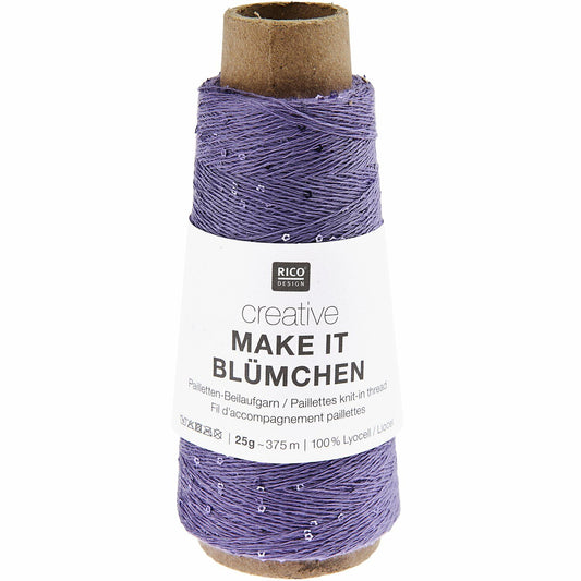 Rico Design Creative Make It Blümchen Purple (018)