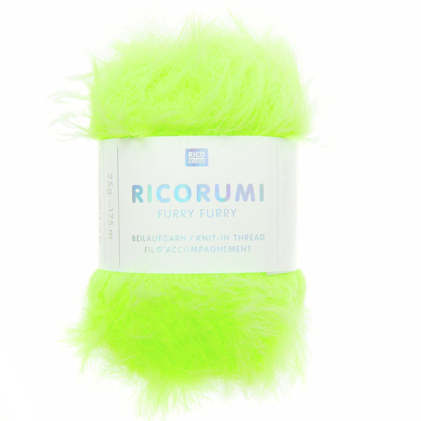 Rico Design Ricorumi Furry Furry Neon Green (017)