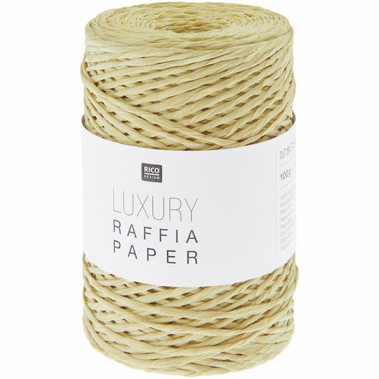 Rico Design Luxury Raffia Paper Mostard (004)