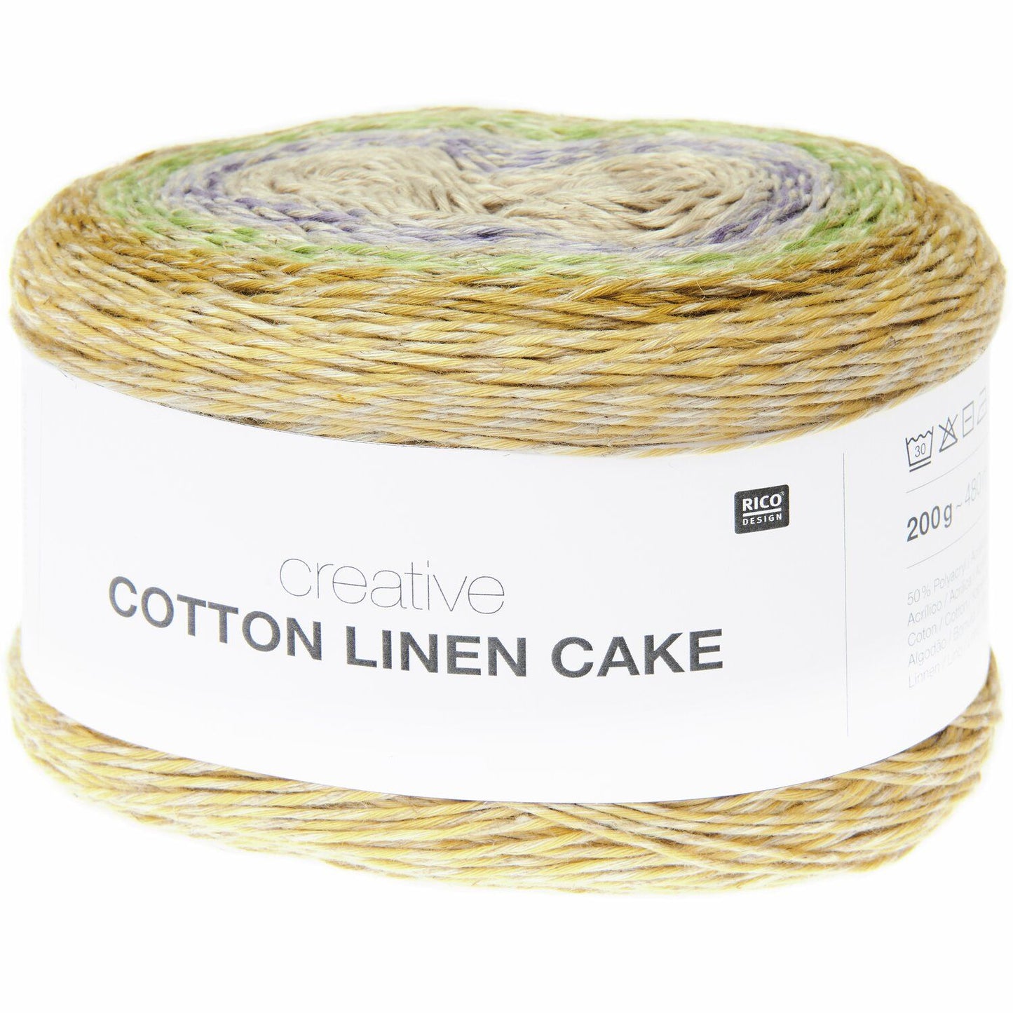 Rico Design Creative Cotton Linen Cake Calm Shades (005)
