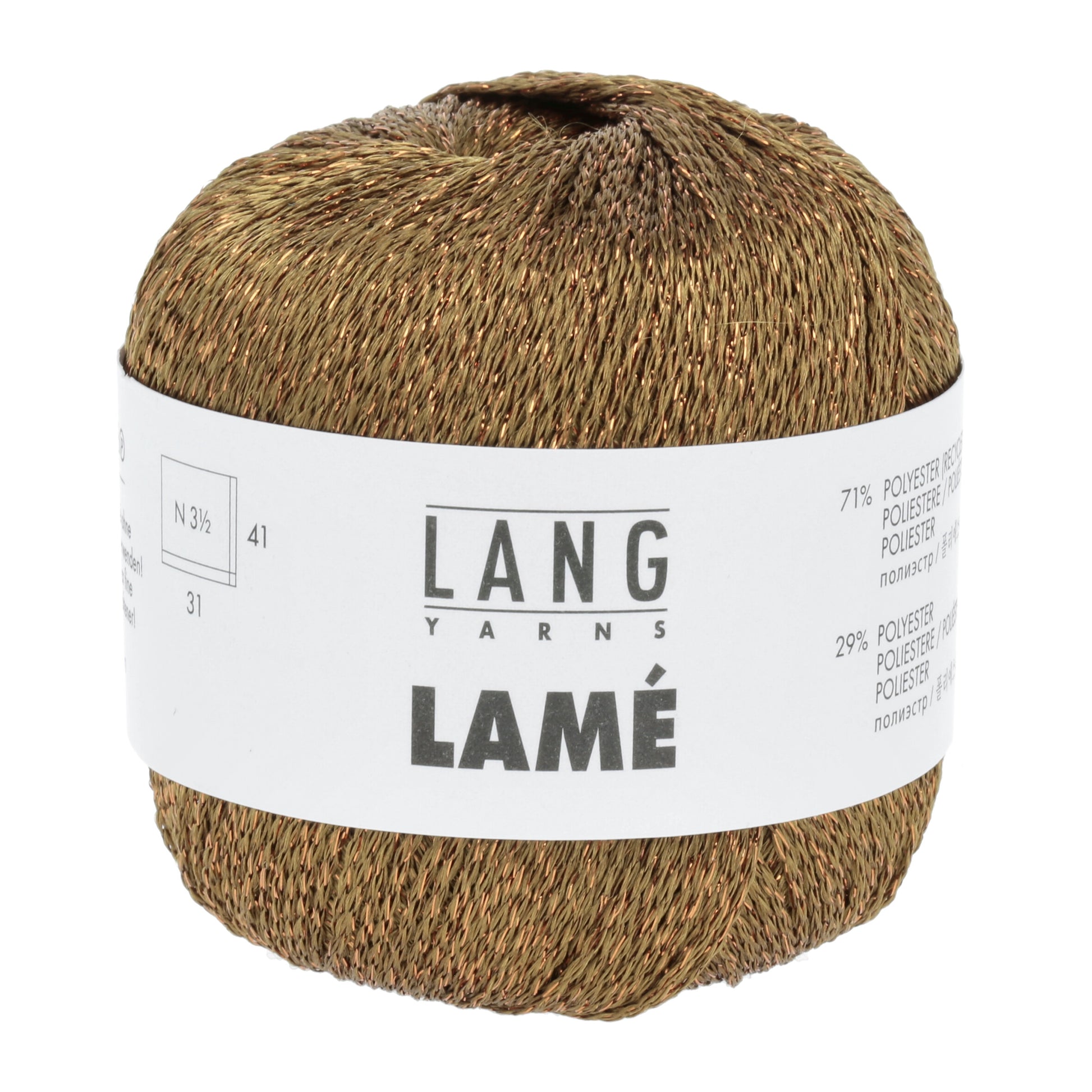 Lang Yarns Lame Bronze (0015)