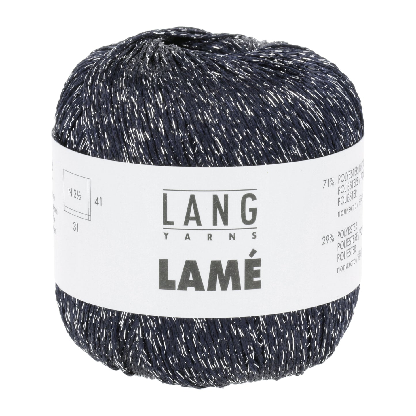 Lang Yarns Lame Marine (0025)