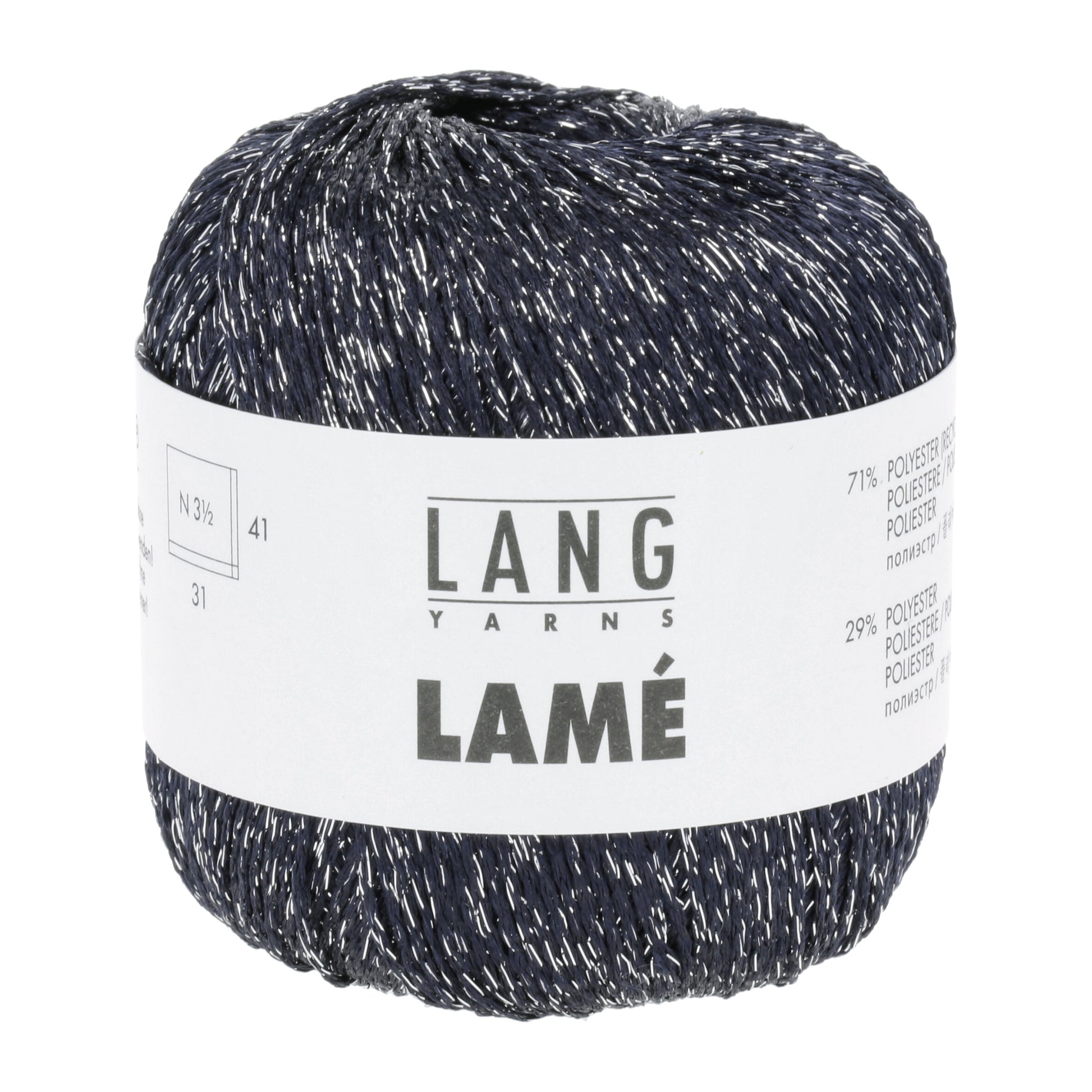 Lang Yarns Lame Marine (0025)