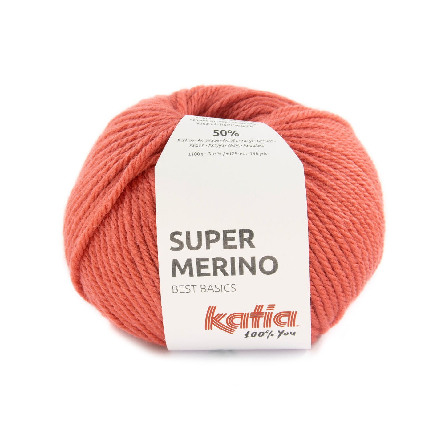 Katia Super Merino Coral (039)