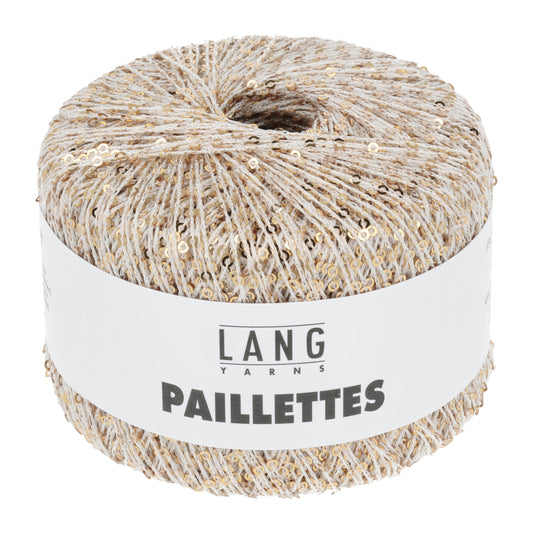 Lang Yarns Paillettes Cream (0002)
