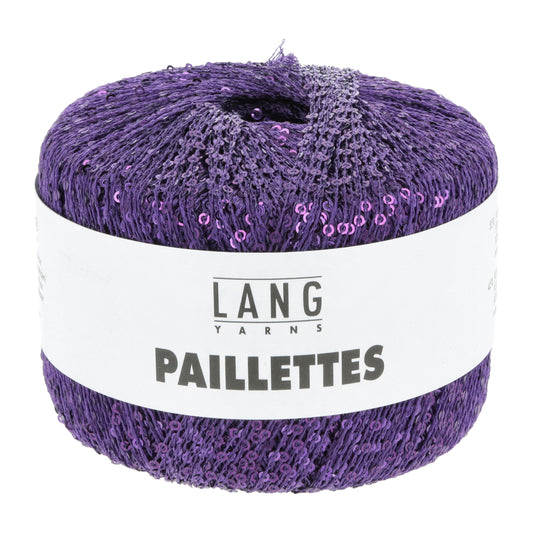 Lang Yarns Paillettes Purple (0047)