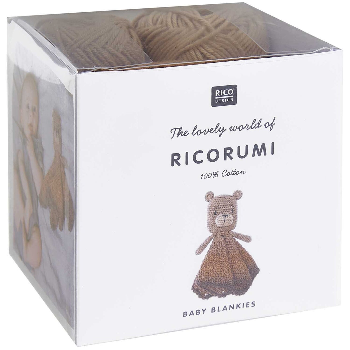 Ricorumi Baby Blankies Teddy (400027.016)