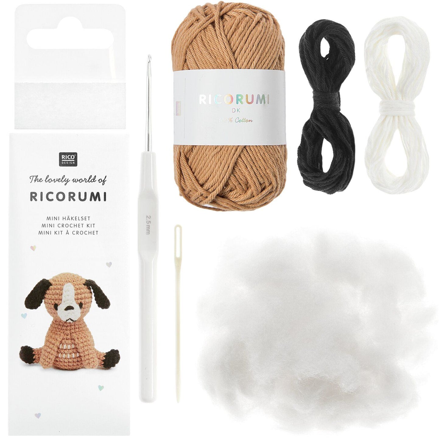 Ricorumi Mini Haakset "The lovely world" Dog
