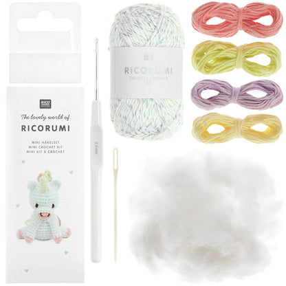 Ricorumi Mini Haakset "The lovely world" Unicorn