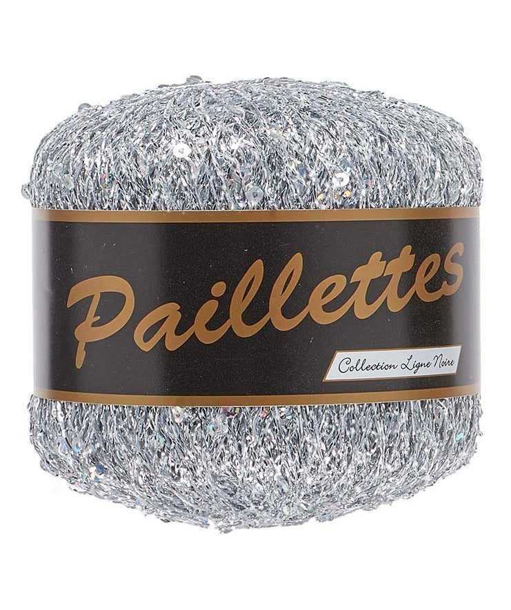 Lammy Yarns Paillettes Silver (401)