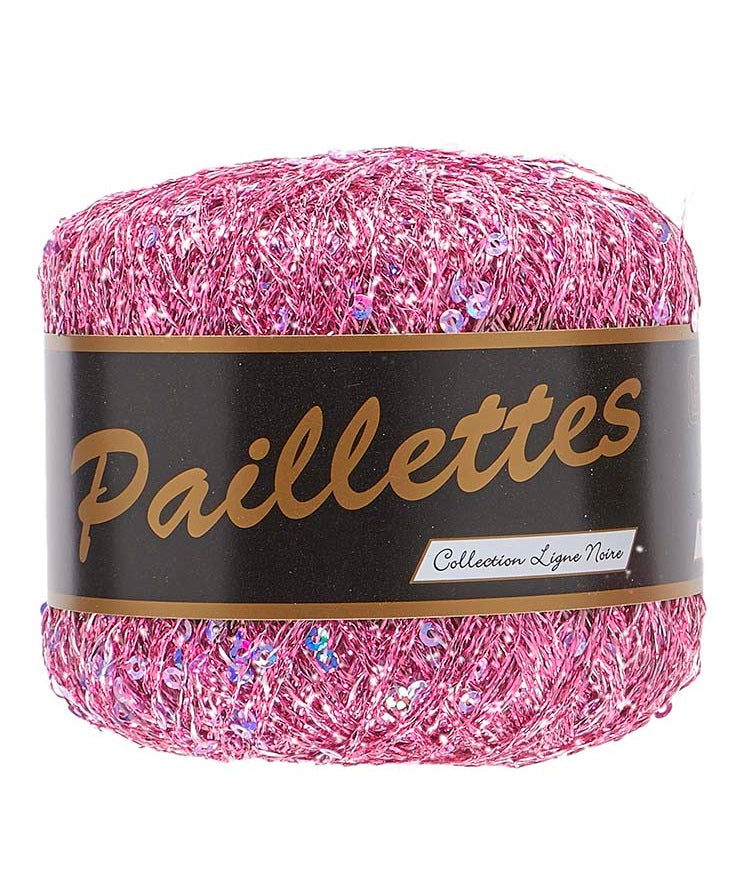 Lammy Yarns Paillettes Rose (405)