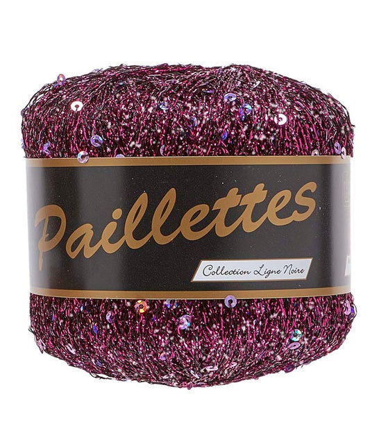 Lammy Yarns Paillettes Aubergine (407)