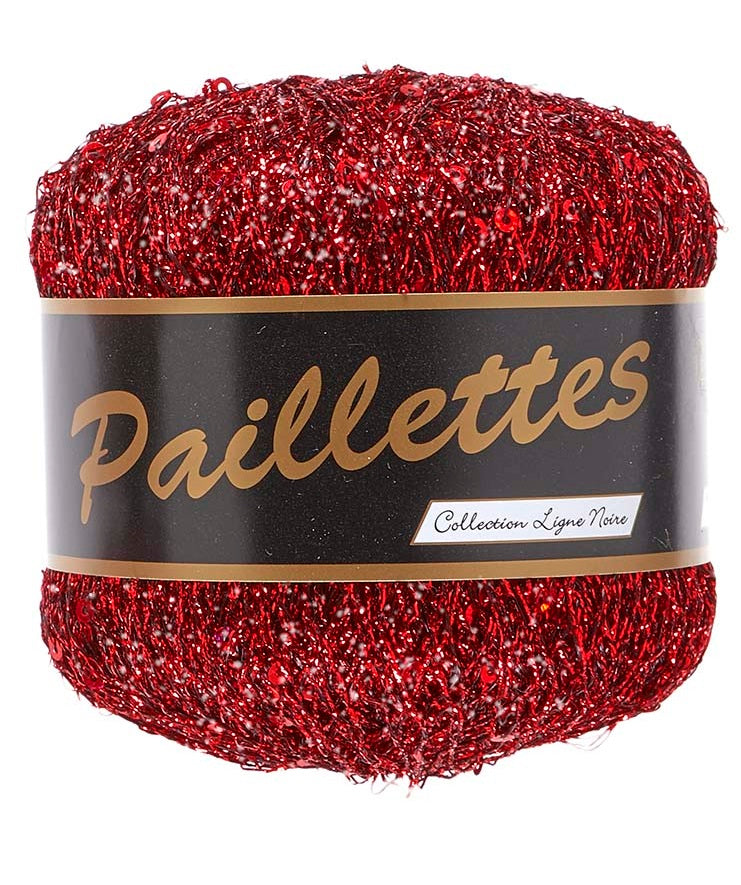 Lammy Yarns Paillettes Hot Red (409)