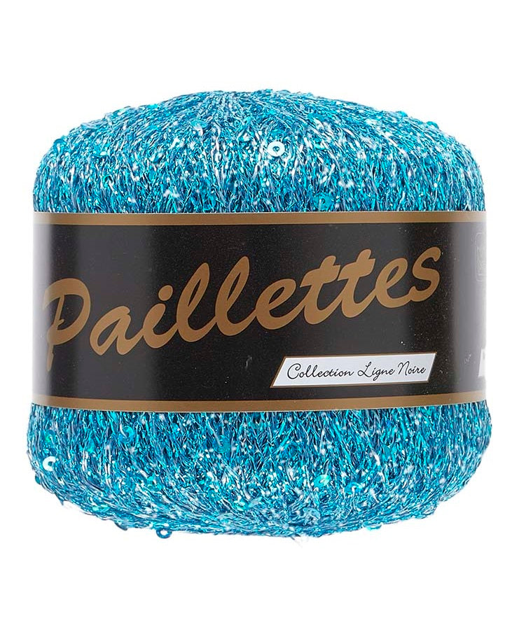 Lammy Yarns Paillettes Turquoise (411)