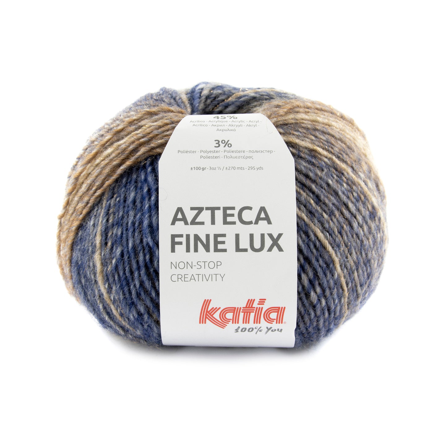 Katia Azteca Fine Lux Marine (413)