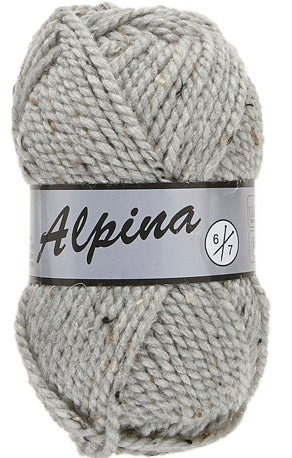 Lammy Yarns Alpina 6 Tweed Silver