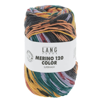 Lang Yarns Merino 120 Color Mango (0004)