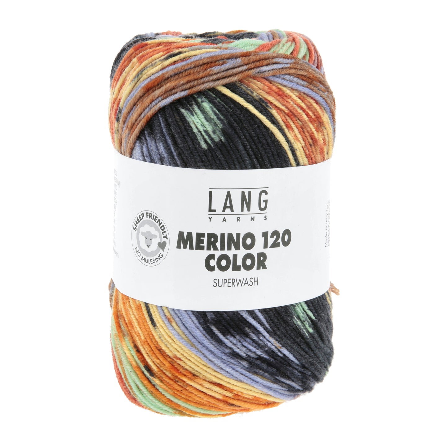 Lang Yarns Merino 120 Color Fruit Plate (0008)