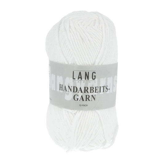 Lang Yarns Handarbeitsgarn White (0601)