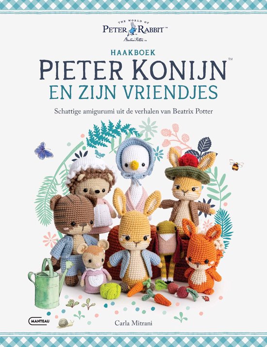 Haakboek Pieter Konijn en zijn vriendjes