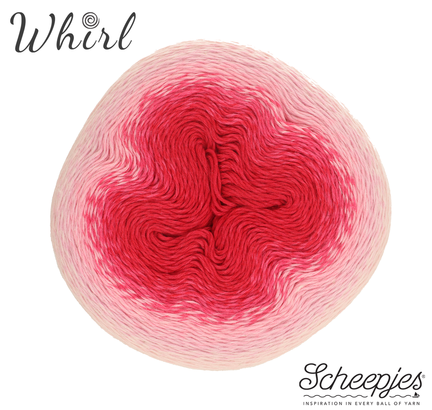 Scheepjes Whirl Ombre Pink to Wink