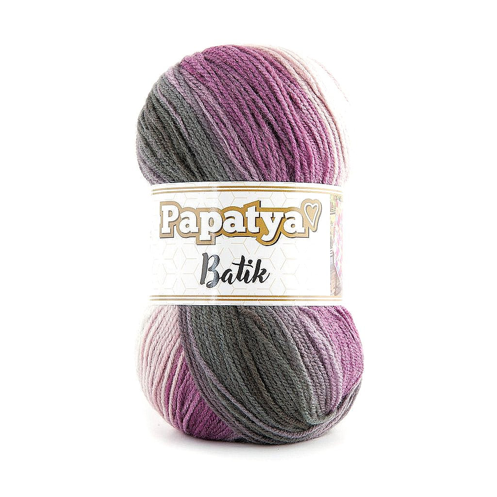 Papatya Batik Paars - Zwart (22)