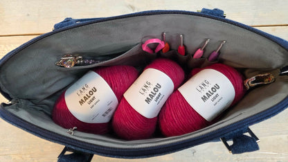 KnitPro Bloom schoudertas 40x14x26cm