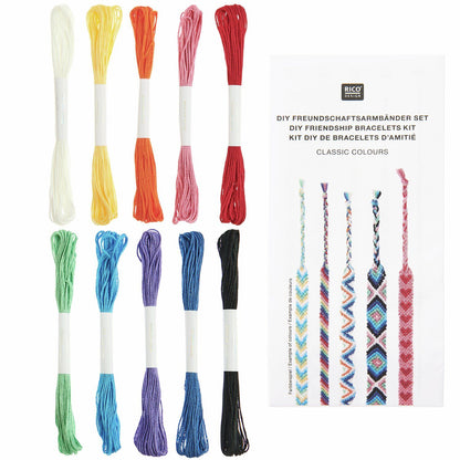 Ricorumi DIY-set vriendschapsarmbanden Classic Colours