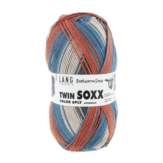 Lang Yarns Super Soxx Color 6 Ply Bookwormsoxx Colette (580)