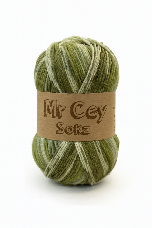Mr. Cey Sokz Diamond Dresden Green (601)