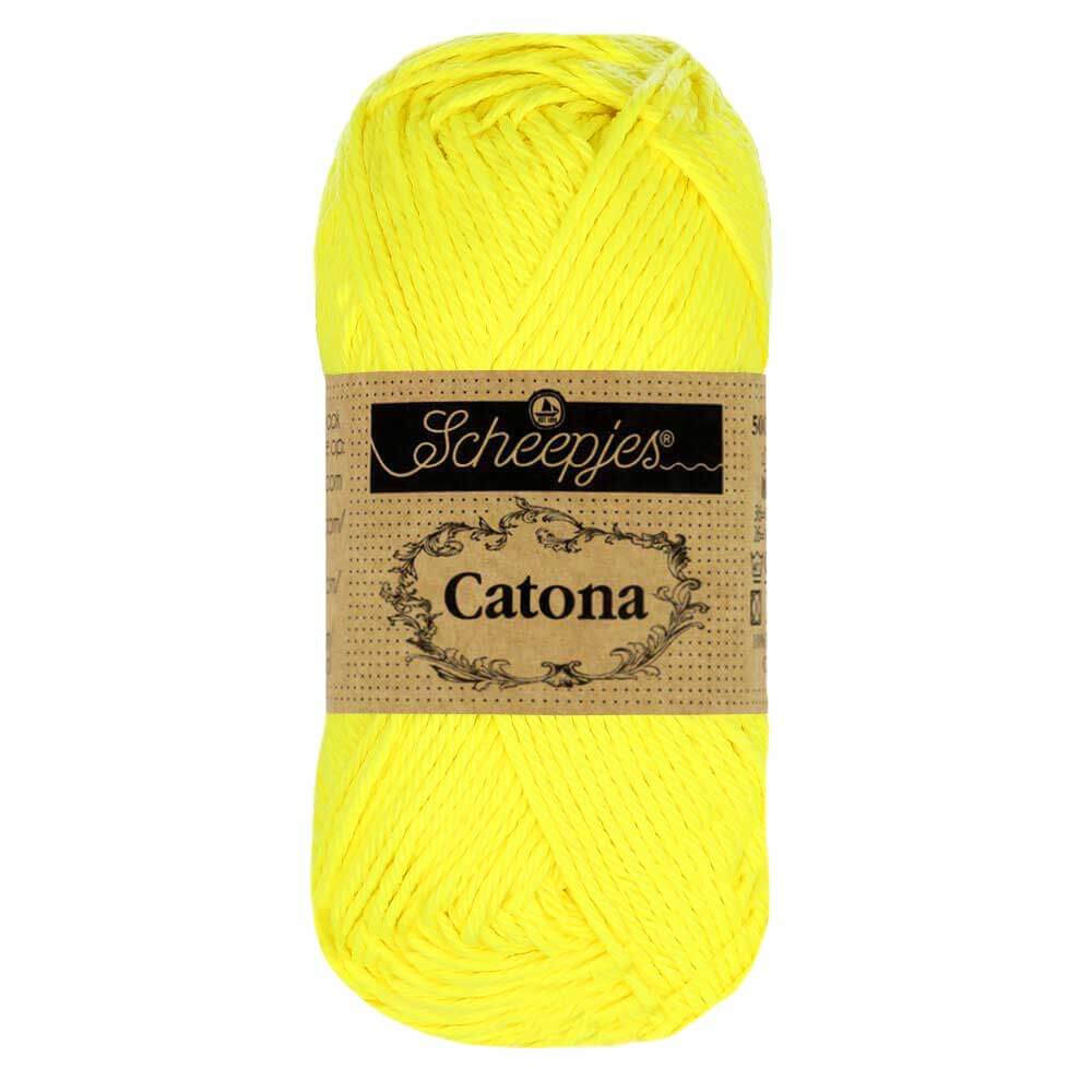 Scheepjes Catona Neon Yellow 50g (601)