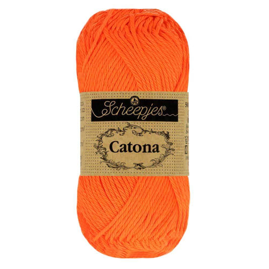 Scheepjes Catona Neon Orange 25g (603)