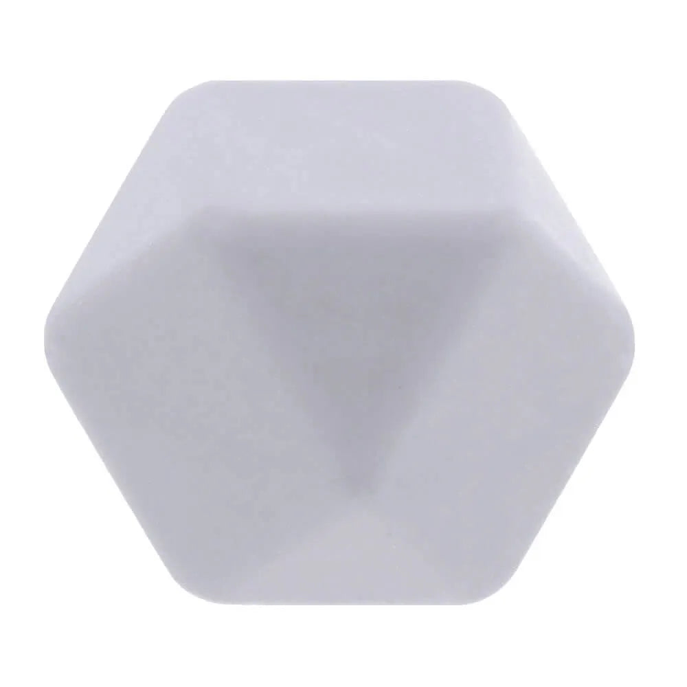Opry Siliconen kralen hexagon 006 - 14 mm (per zakje 5 stuks)