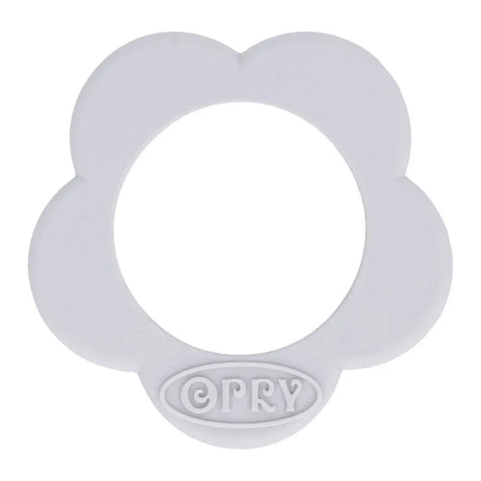 Opry Siliconen bijtring bloem 006 - 40 mm