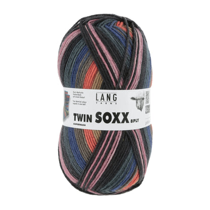 Lang Yarns Twin Soxx 8 Ply Norwegian Cities Oslo (0443)