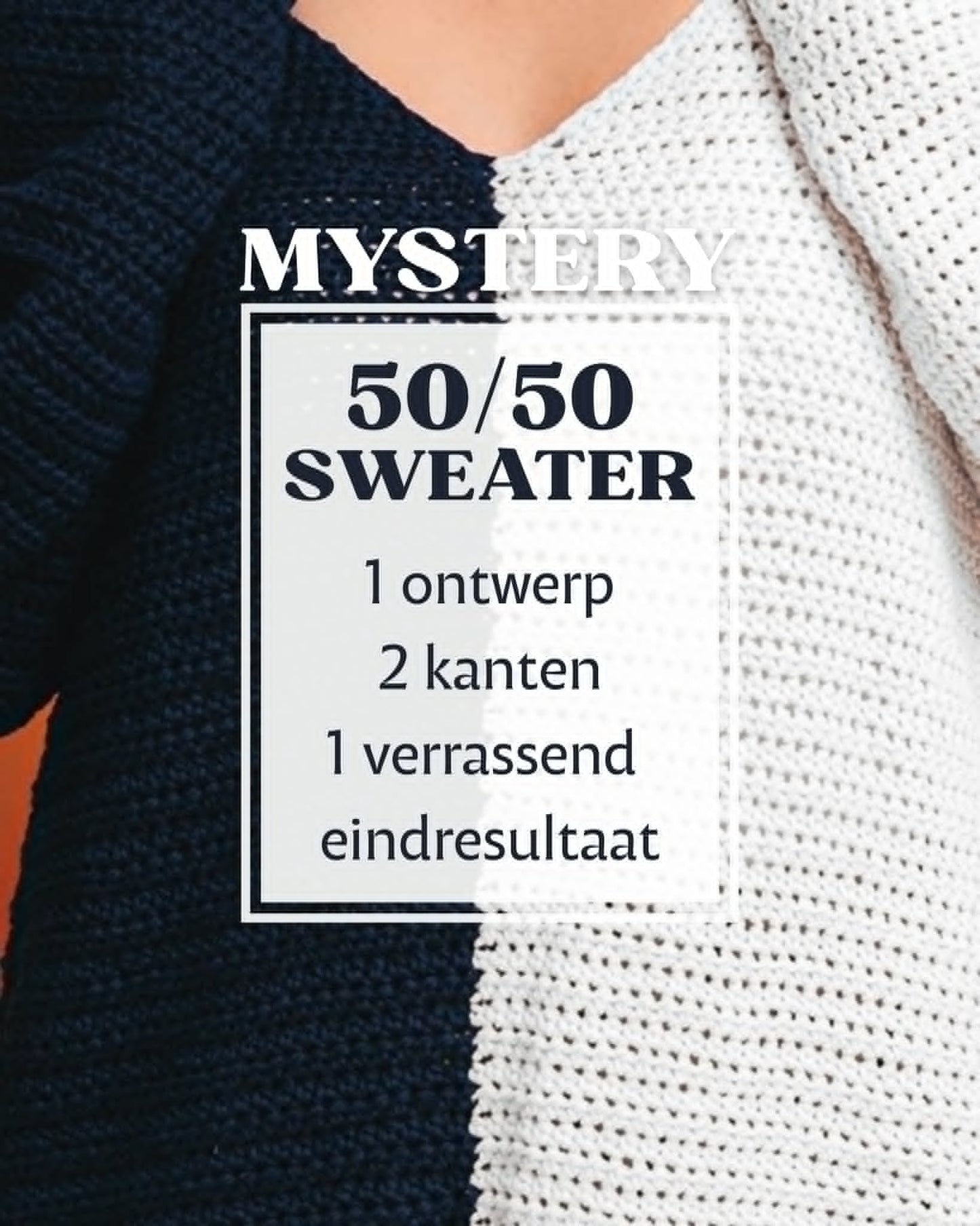 50/50 Sweater maat S t/m L