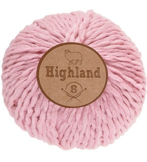 Lammy Yarns Highland 8 Pinkie