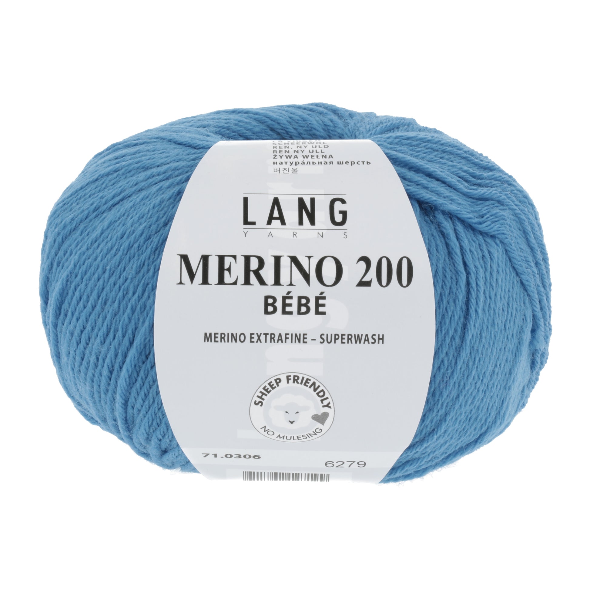 Lang Yarns Merino 200 Bebe Blue (0306)