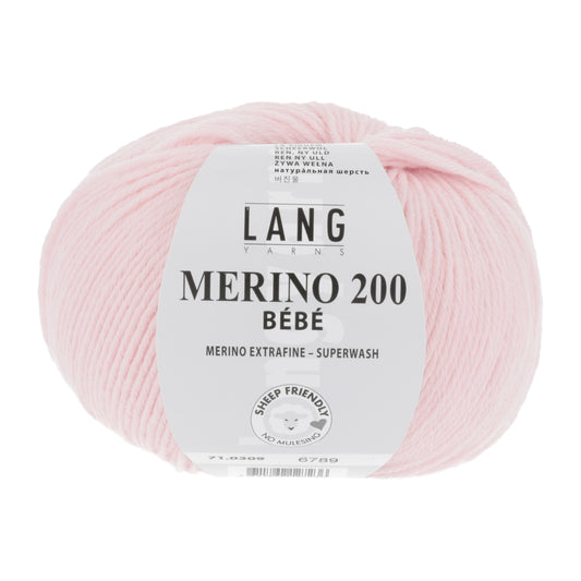 Lang Yarns Merino 200 Bebe Light Pink (0309)