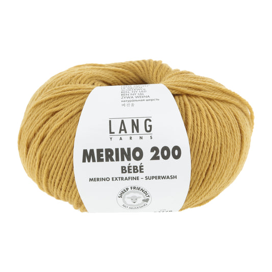 Lang Yarns Merino 200 Bebe Corn (0350)